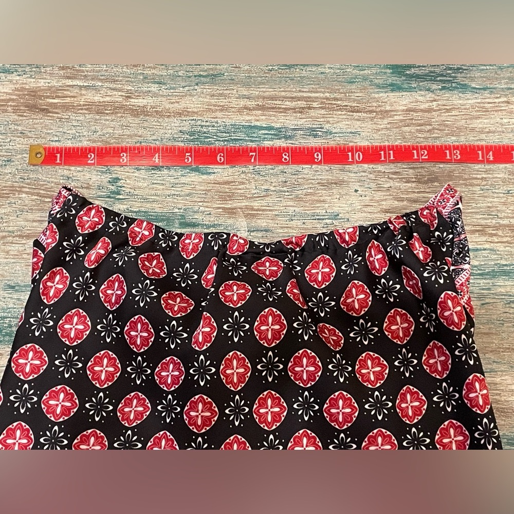 Ann Taylor Loft;; Small Black/Red Halter - Picture 8 of 9